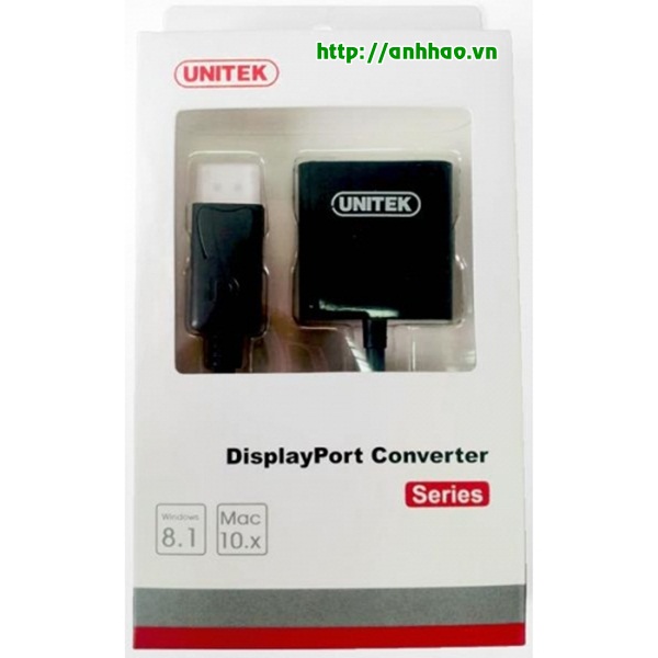 Cáp chuyển đổi Displayport sang DVI Unitek Y- 5118AA